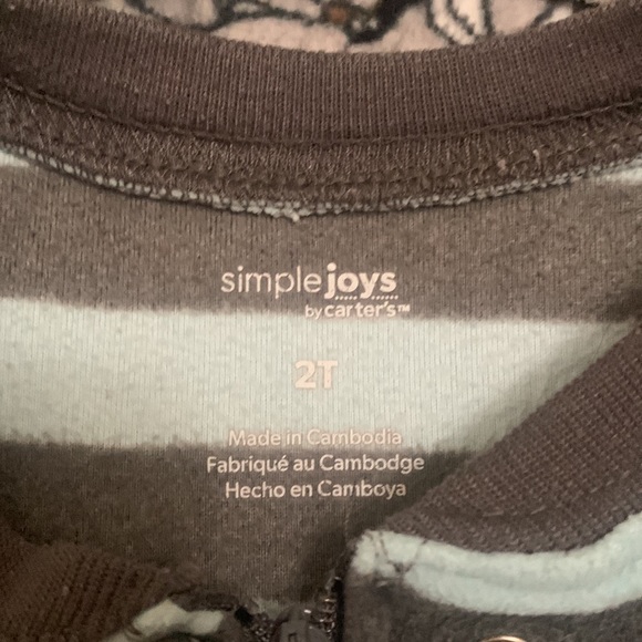 Simple Joys by Carters Footed Pajama Bundle - Picture 3 of 6